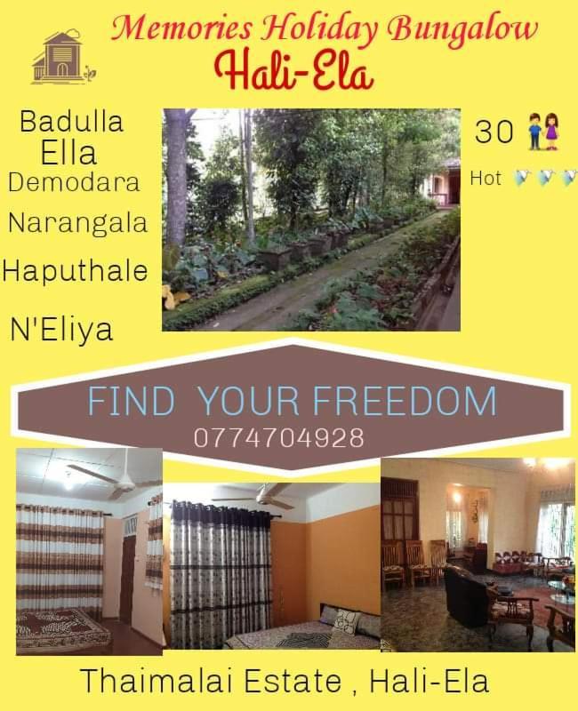 Villa Memories Hali Ela Exterior foto